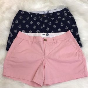 Old Navy 4.5” Shorts - Two Pair Bundle
